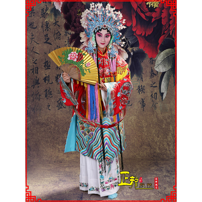 鄂州凤袍杨贵妃贵妃醉酒 软绉团凤女蟒