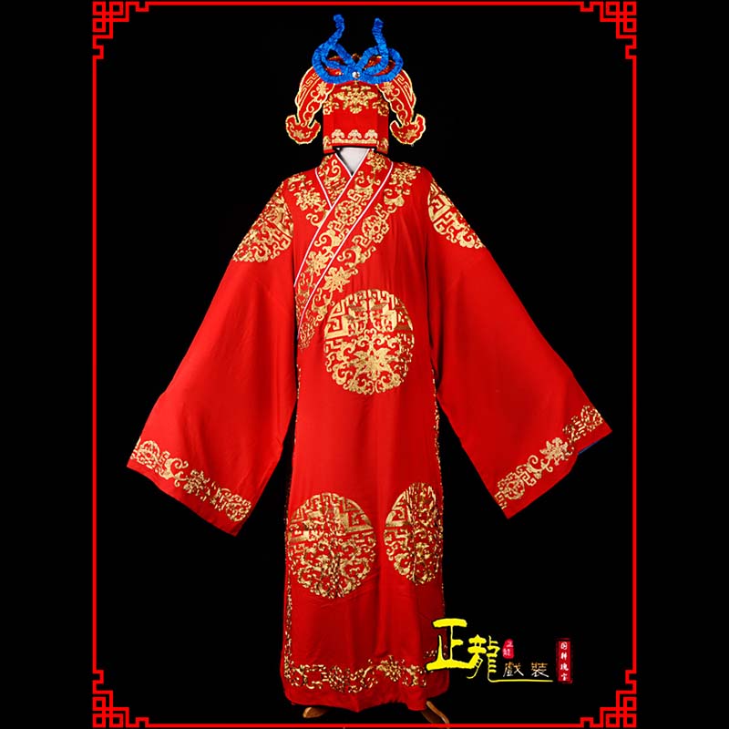 鄂州武生服装软绉全金武生衣