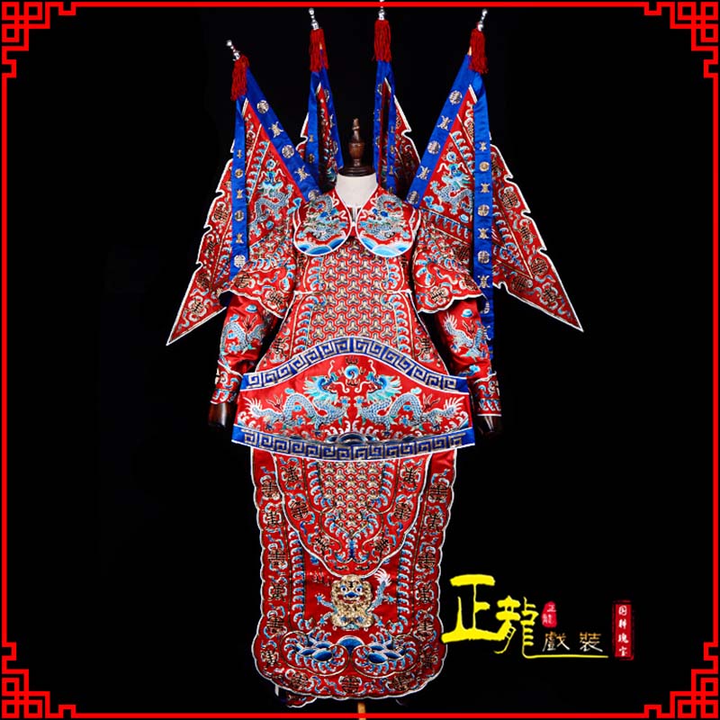 鄂州武生戏服戏曲武将靠